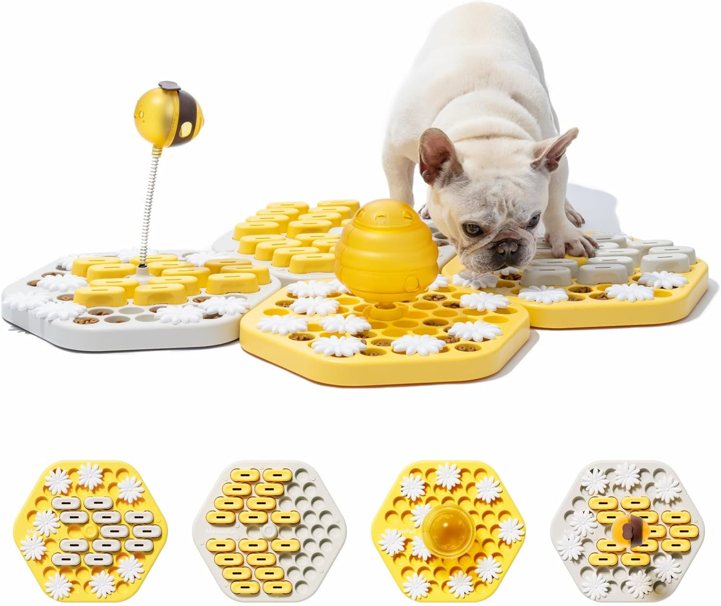 Pet Slow Feeder IQ Training Puzzle Toy