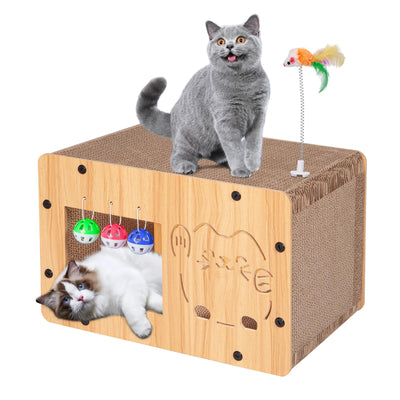 Cat Cardboard Scratcher Condo House