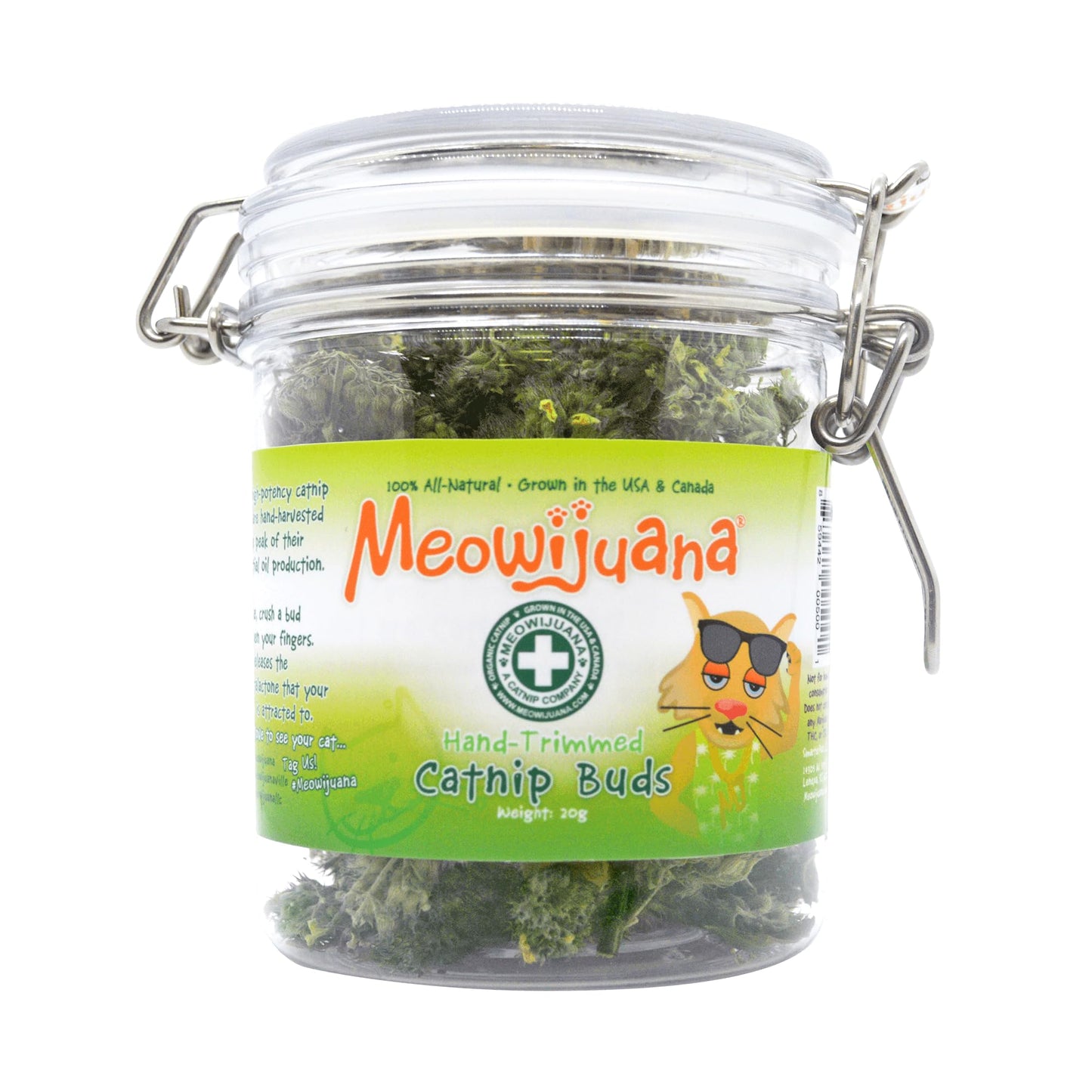 Meowijuana Dried Premium Catnip Organic Buds