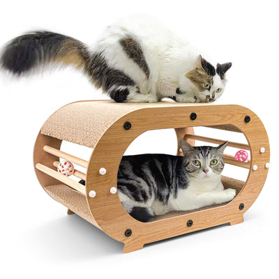 Cat Scratcher Cardboard Bed Longe