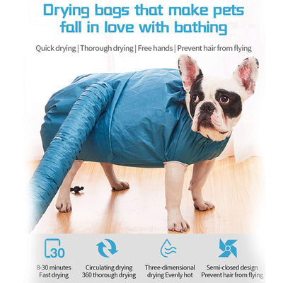 Dog Full Body Puff Drying Bag
