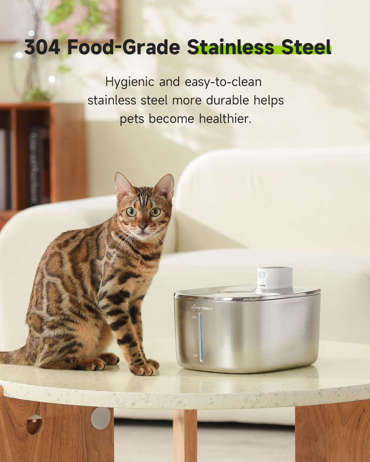 Pet Wireless 4L Water Fountain