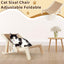 Cat Sisal Scratcher Hammock Wooden Chair