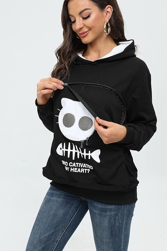 Pet Breathable Hoodie Sweatshirt  Carrier