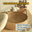 Cat Natural Straw Woven Nest Bed