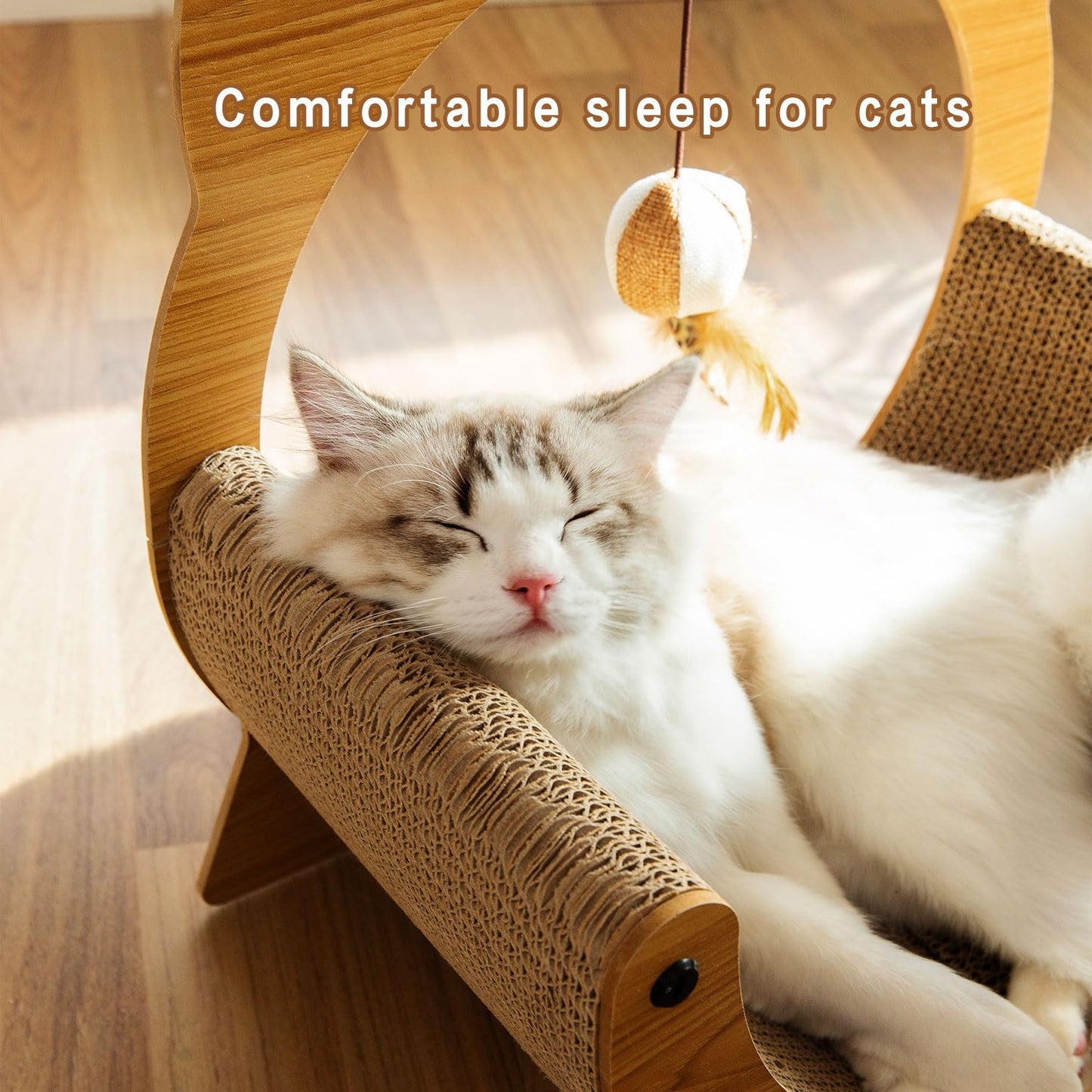 Cat Cardboard Sofa Scratcher Couch Bed