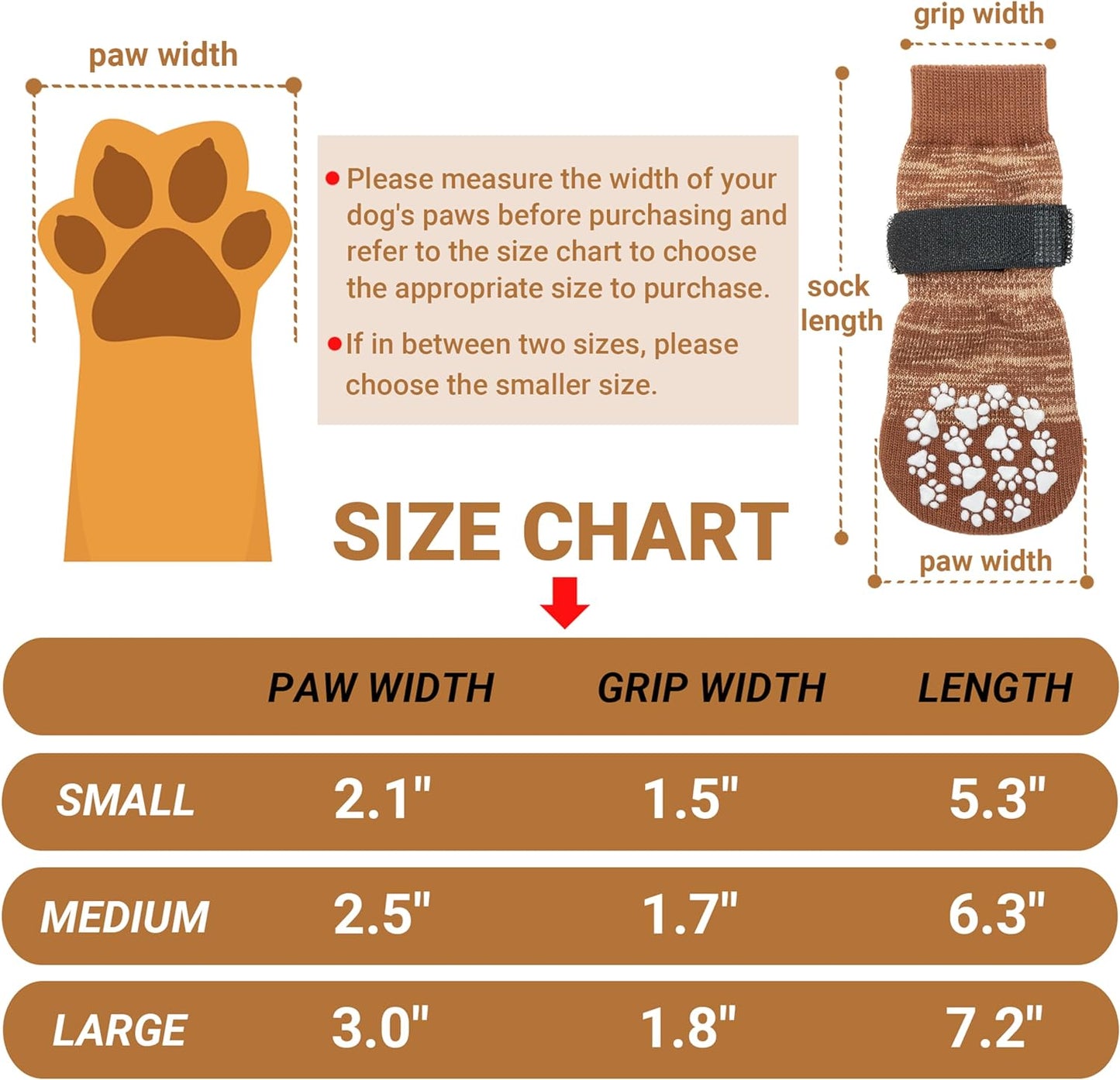 Dog Anti-Slip Paw Protector Socks