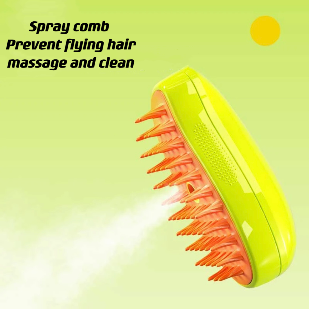 Cat Spray Mist Grooming Brush