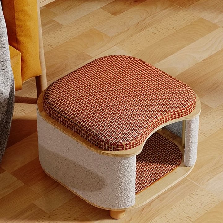 Cat Mini Padded Stool