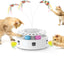 3 IN 1 Automatic  Fluttering Butterfly Ambush Feather Toy