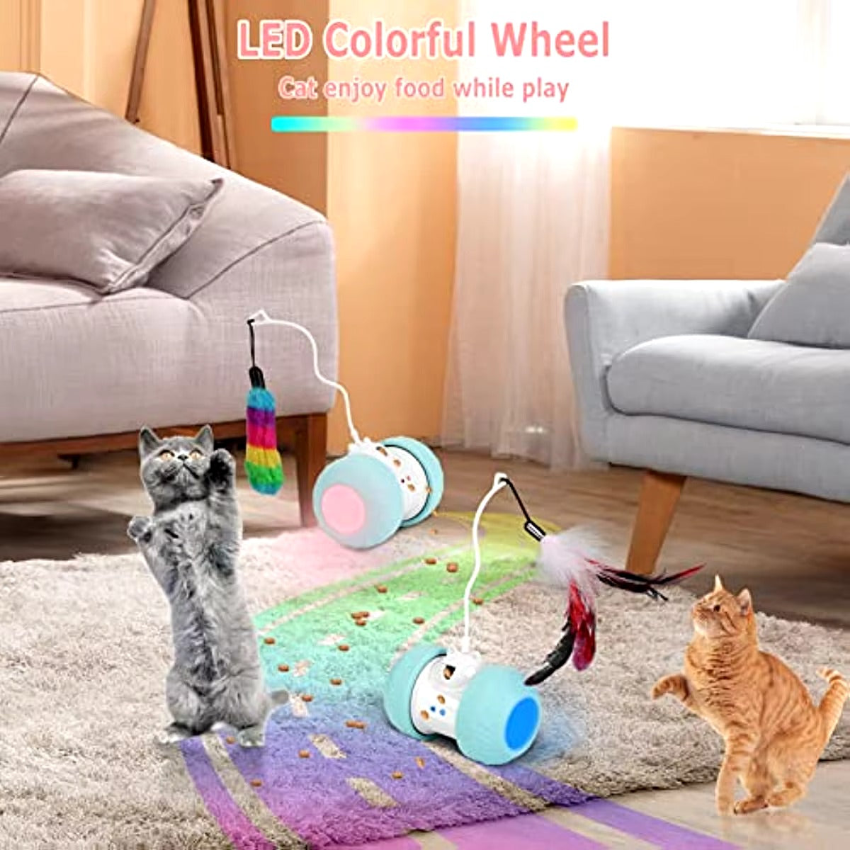 360 Smart Rotating Automatic Cat Toy