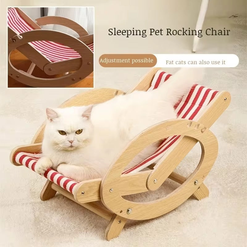 Cat Rocking Chair Hammock Lounge Bed