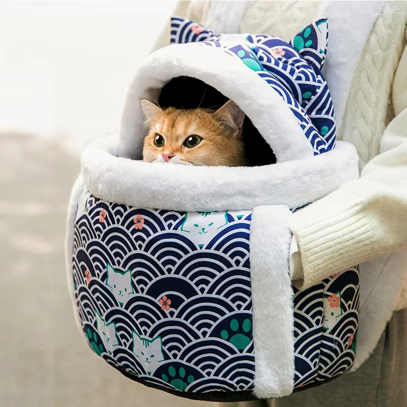 Pet Warm Snug Travel Backpack