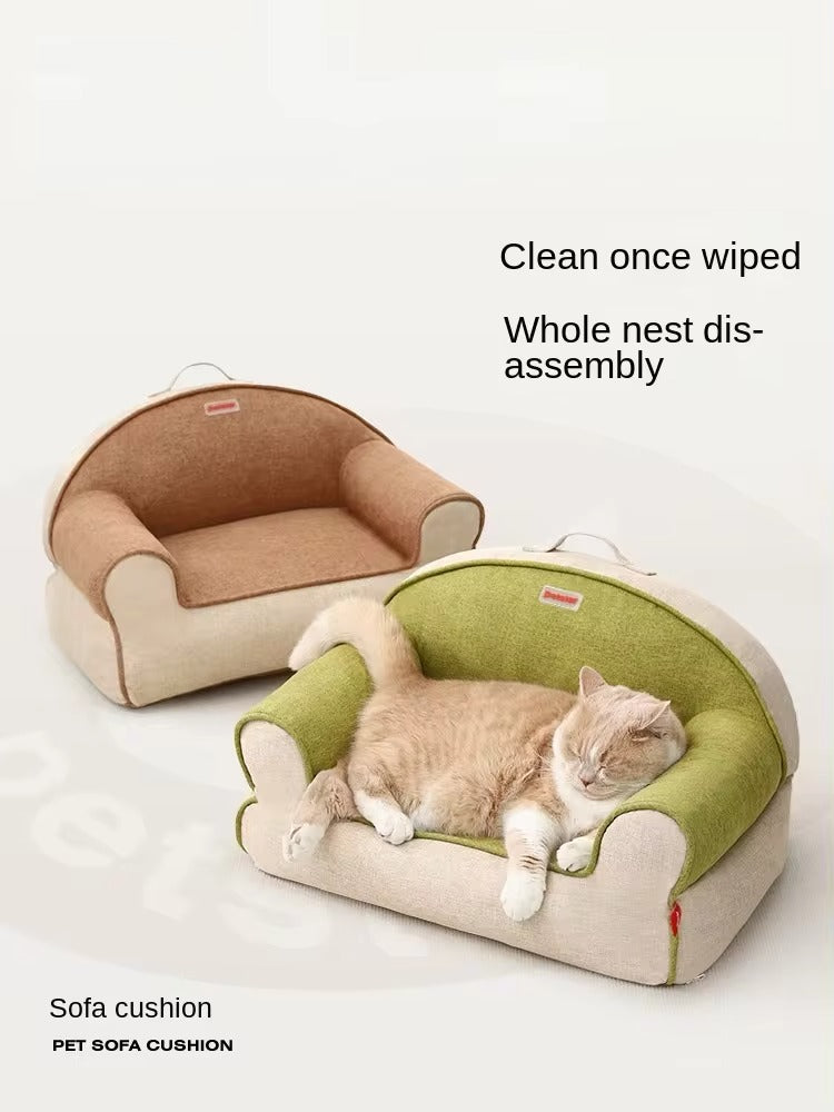 Pet Plush Sofa Couch Bed