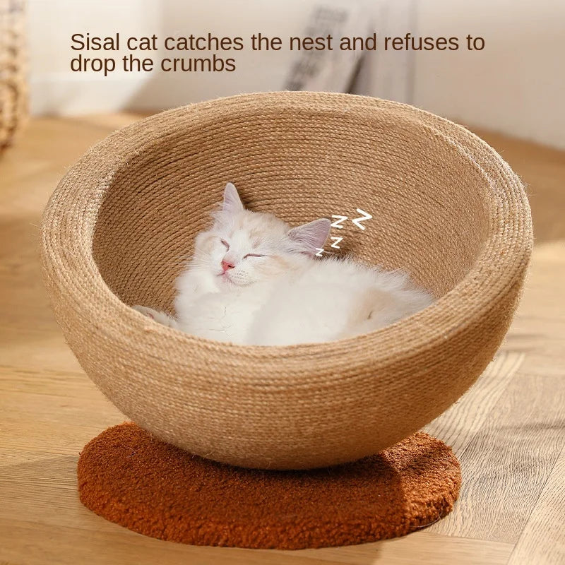 Cat Sisal Rope Bed & Scratcher