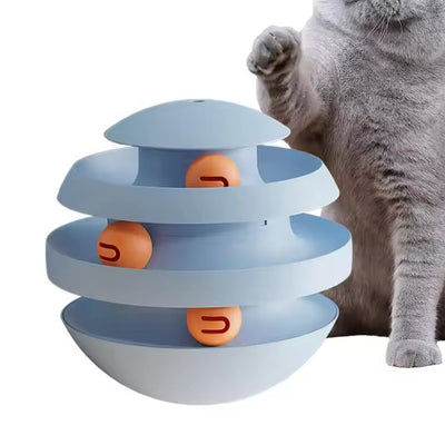 Cat Rotating Tumbler Ball Toy