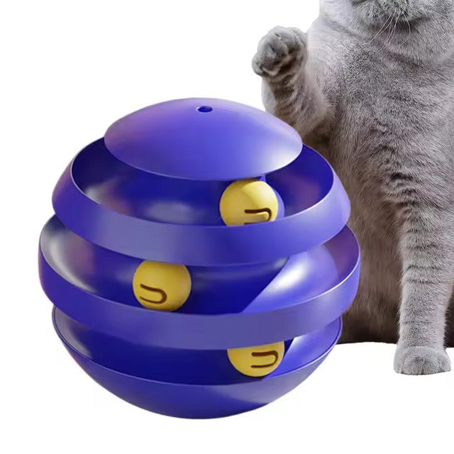 Cat Rotating Tumbler Ball Toy