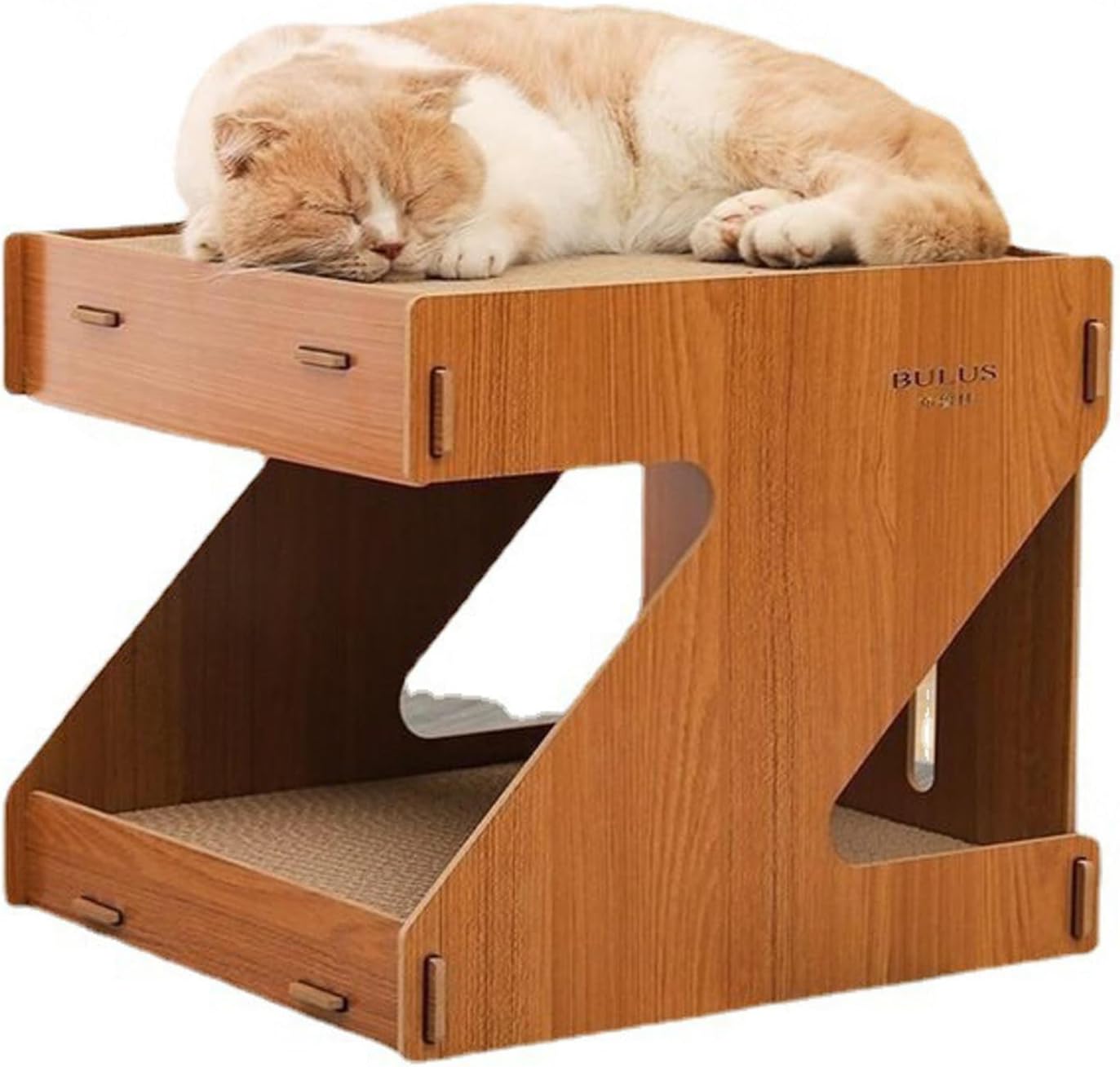 Cat Wooden Scratcher House