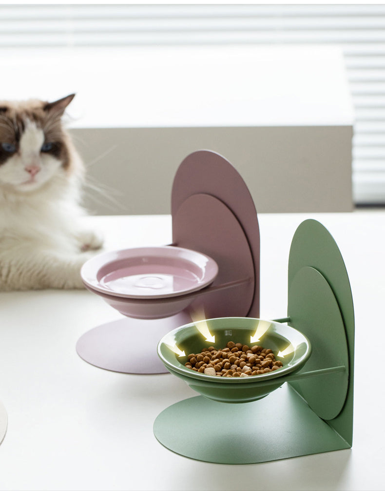 Cat Magnetic Adjustable Elevated Bowl