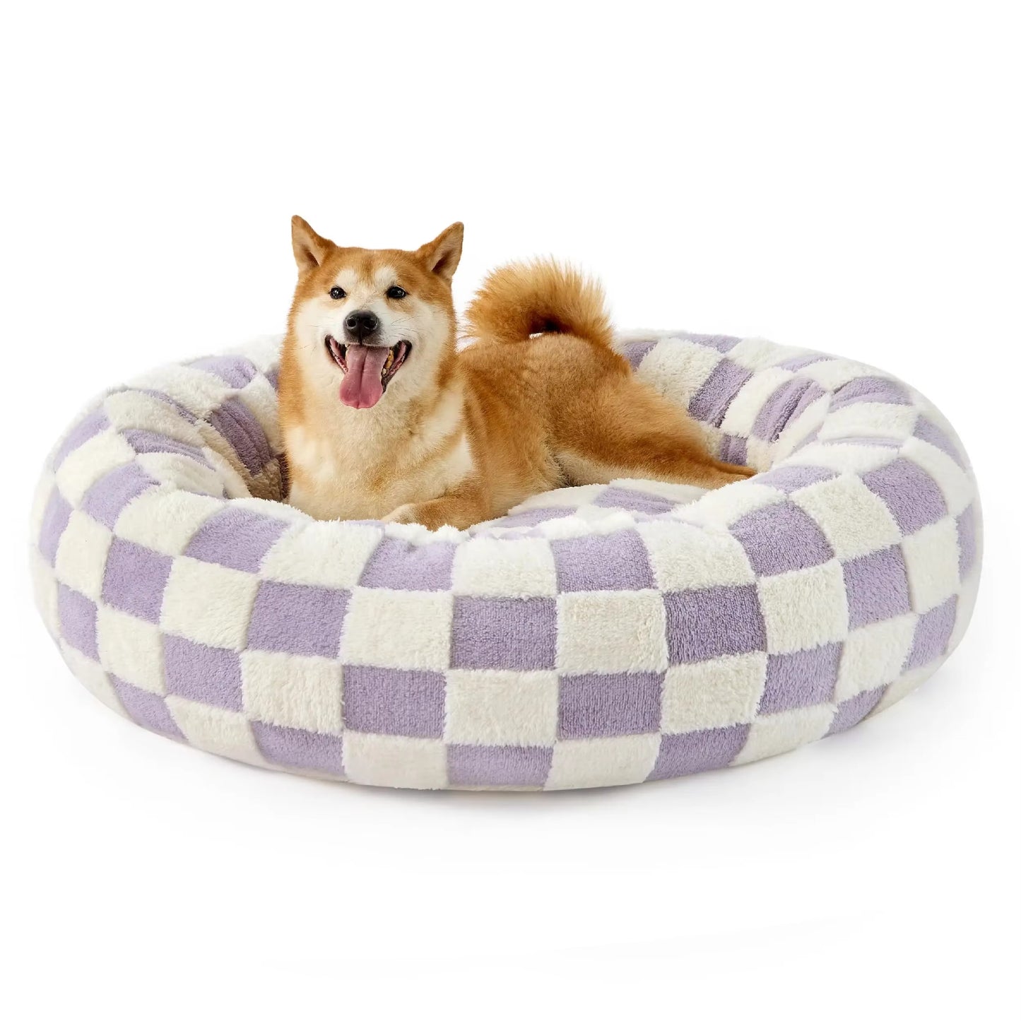 Pet Plush Tunnel Donut Bed