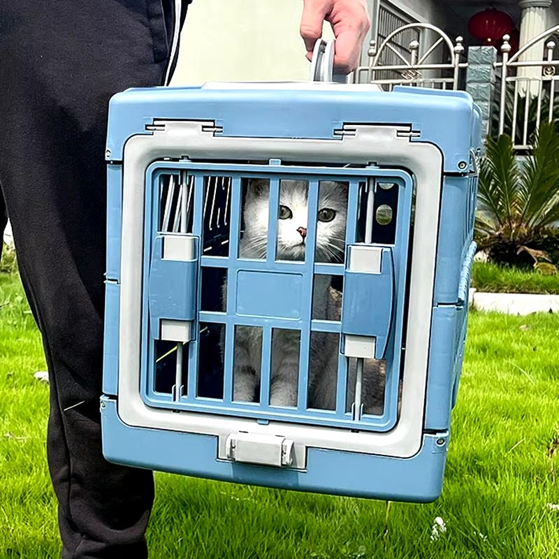 Pet Collapsible 360° Travel Crate