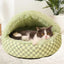 Pet Cozy Nook Plush Bed Cave