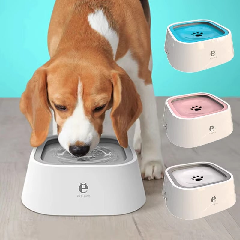 Pet Spill-Proof Floating Water Bowl