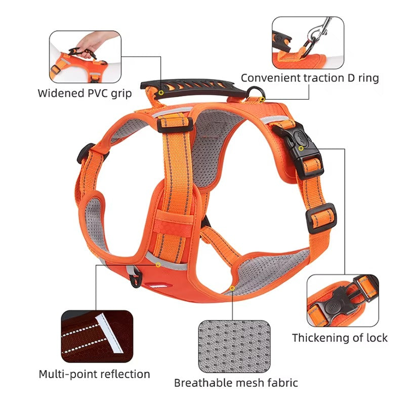 Dog No-Pull Reflective Harness