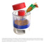 Pet Slow Feeder Tap Release Toy