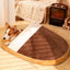 Pet Semi-Enclosed Slipper Cave Bed