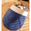 Pet Semi-Enclosed Slipper Cave Bed