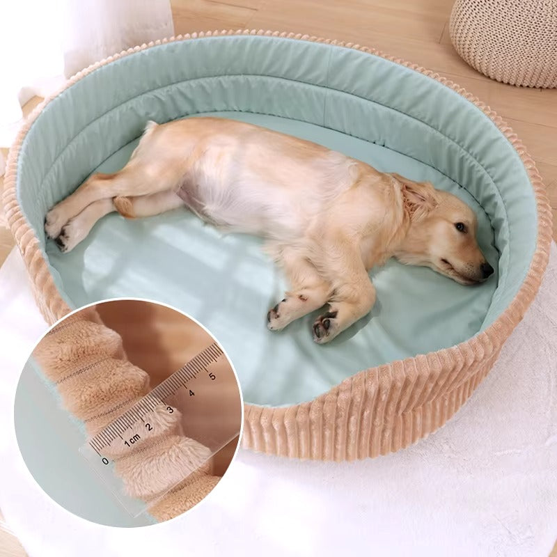 Dog Soft Plush Cushion Bed