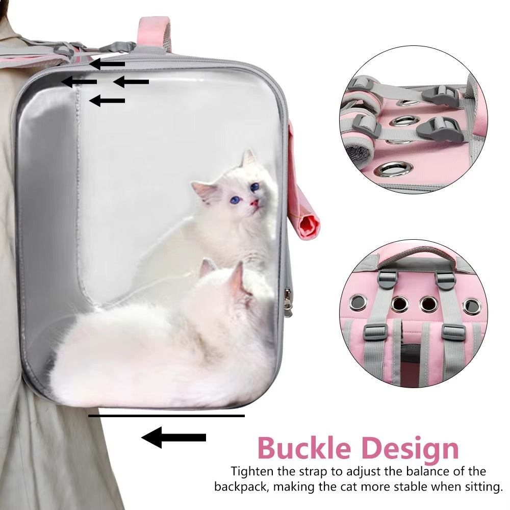 Pet Carrier Breathable Travel Backpack