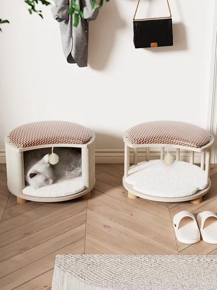 Cat Mini Padded Stool