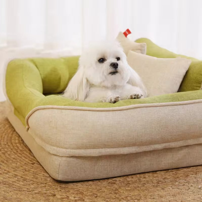 Pet Plush Couch Bed