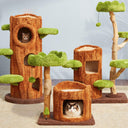 Cat Solid Climbing Tall Tree Tower Bed – HolyPetz™