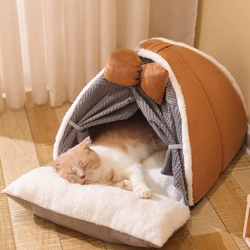 Cat Sleeping Bag Cave Bed