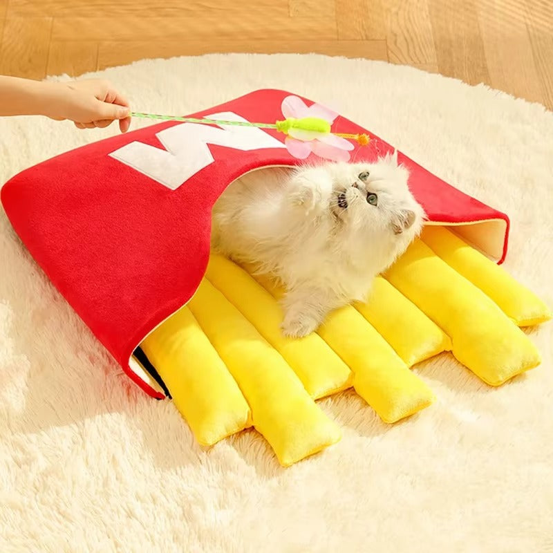 Pet 'M' Chip Bag Cave Bed