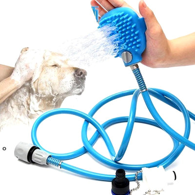 Dog Spray Shower Brush