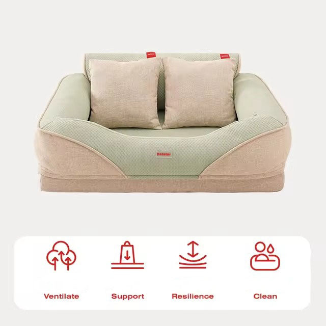 Pet Plush Couch Bed