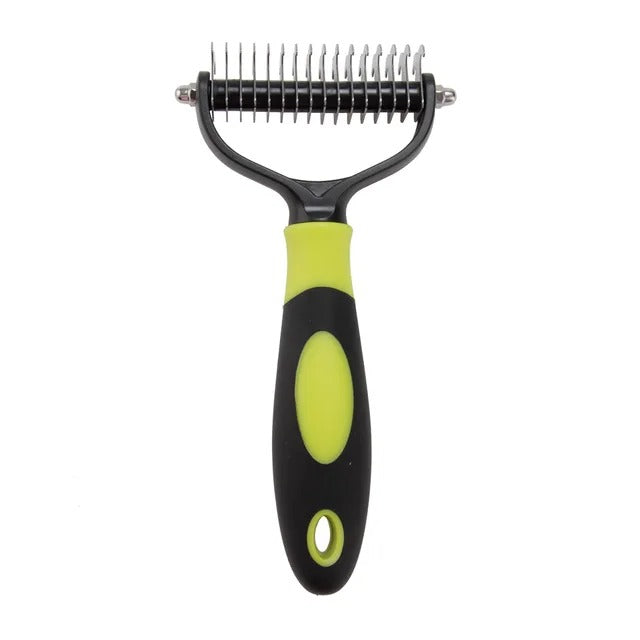 Pet Double-Sided Deshedding Comb