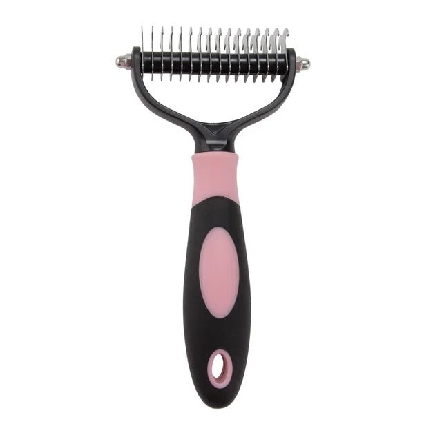 Pet Double-Sided Deshedding Comb