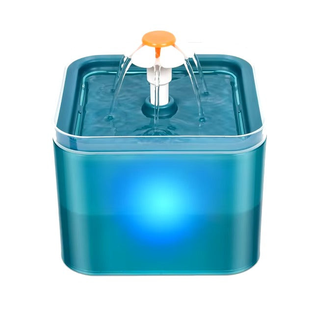 Cat 2.0L Water Fountain With LED Lights