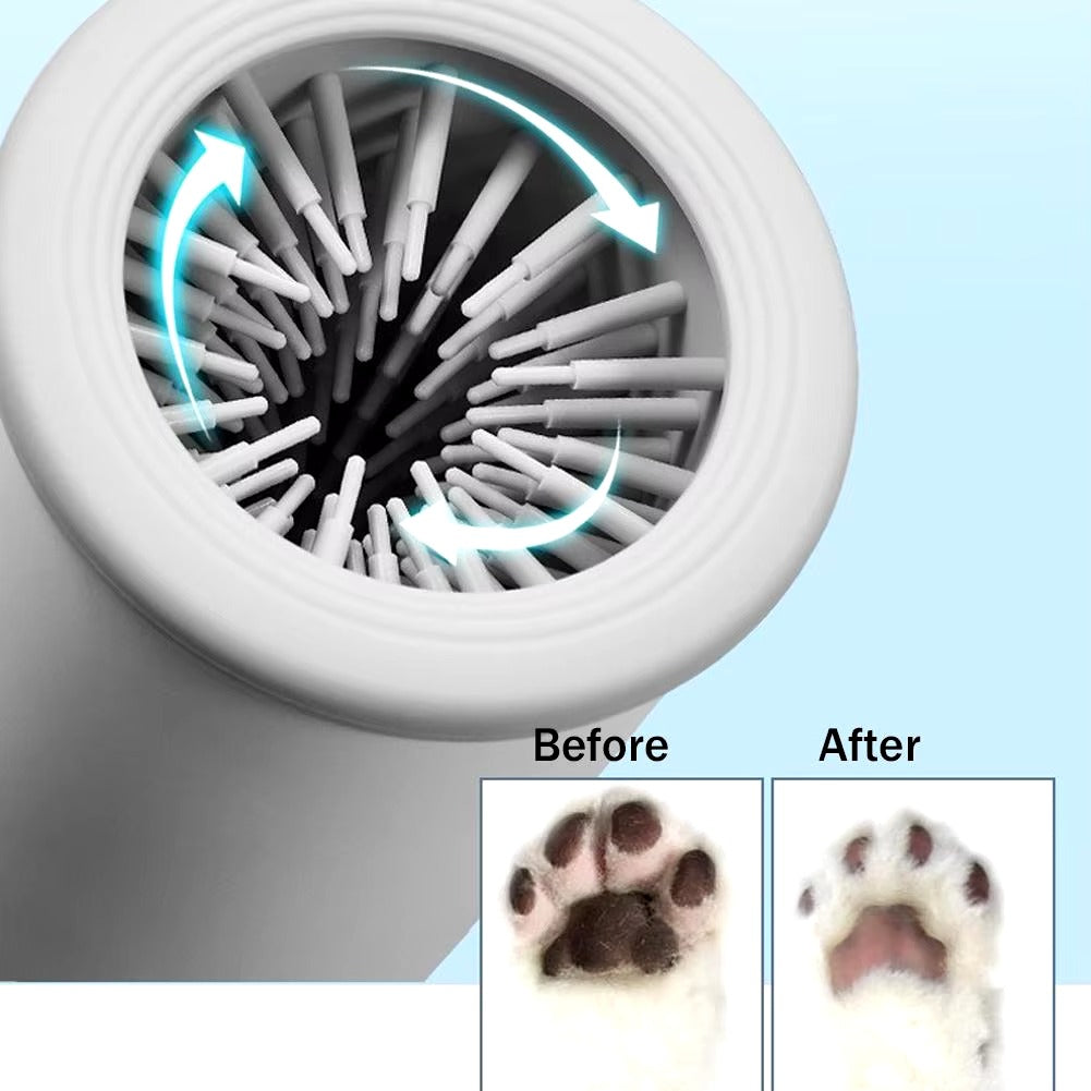 Automatic Dog Paw Cleaner & Massager