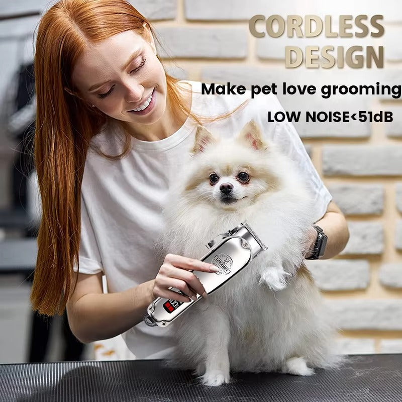 Pet Cordless Heavy Duty Clippers Set