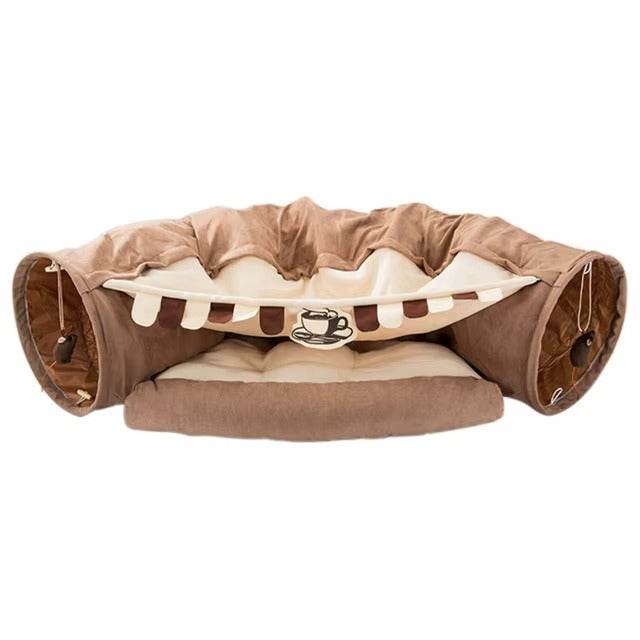 Cat Soft Foldable Tunnel Bed