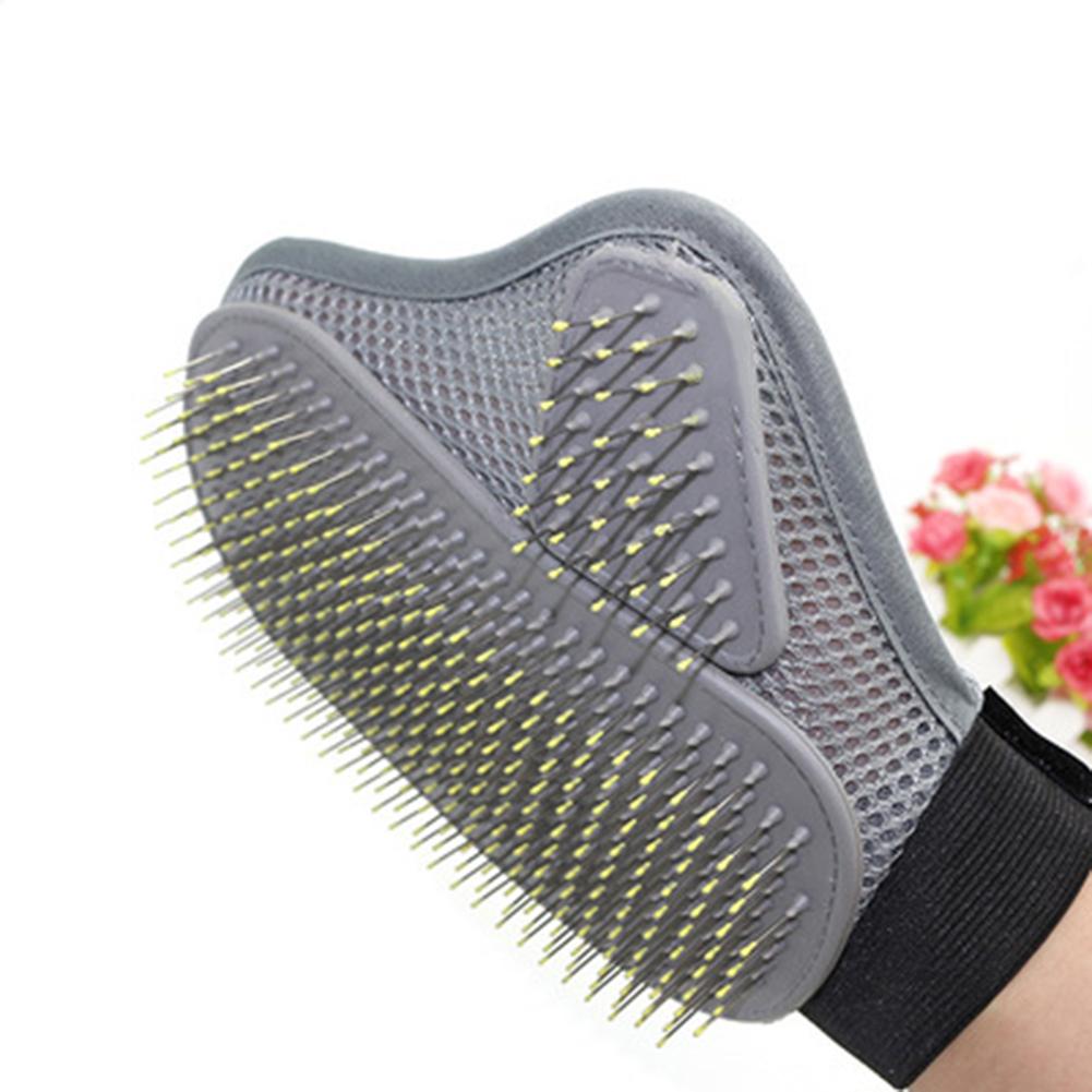 Pet Grooming Fur Remover Mitt Gloves