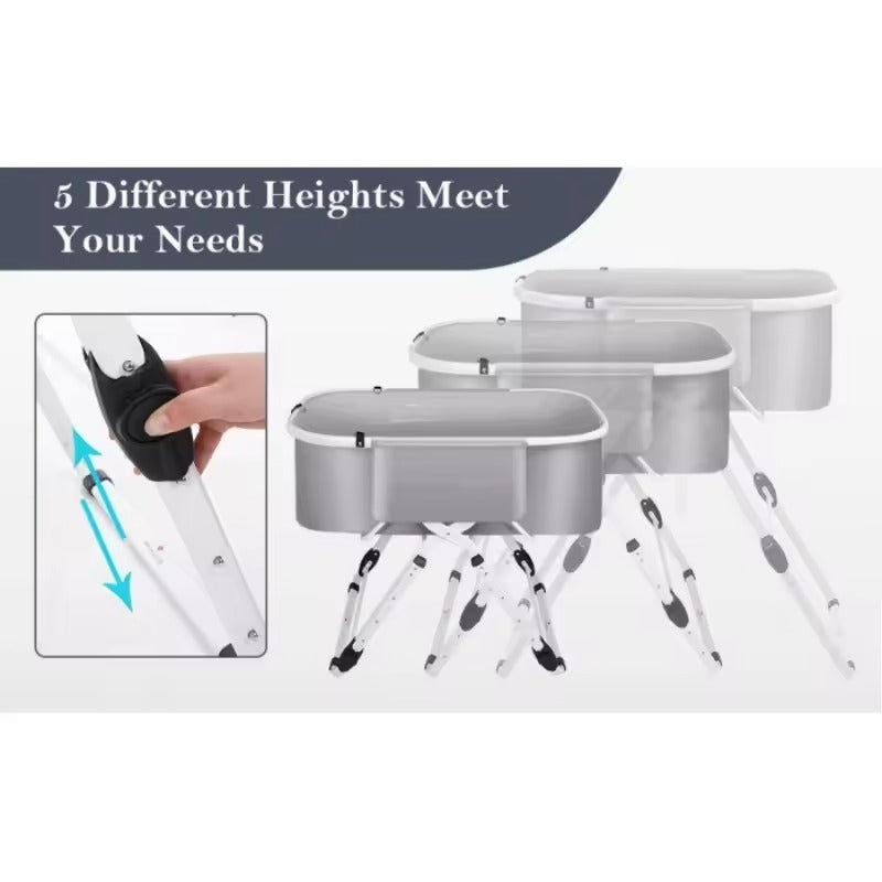 Pet Adjustable Bathtub Washing Station