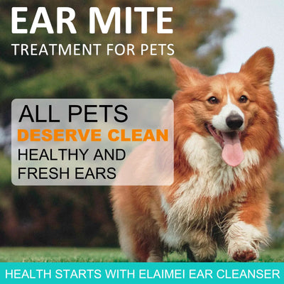 Dog Natural Ear Treatment Cleanser