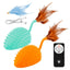 Cat Automatic Mouse Tail Feather Toy